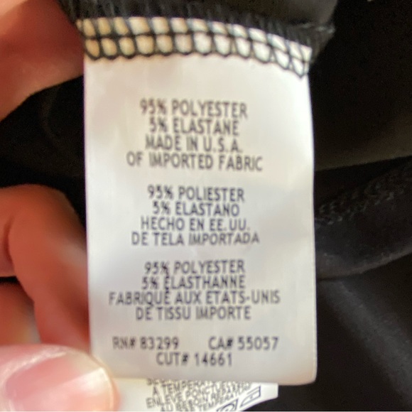 NWT Annalee + Hope Black Jersey Crop/Capri Jersey Jumpsuit - Picture 13 of 14